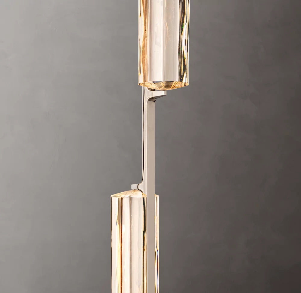 Audubon Crystal Linear Chandelier 54"