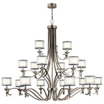 Kichler Lighting - 42396MIZ - Lacey - Eighteen Light 3-Tier Chandelier - with Transitional inspirations - 53 inches tall by 62 inches wide