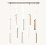 Audubon Crystal Linear Chandelier 54"