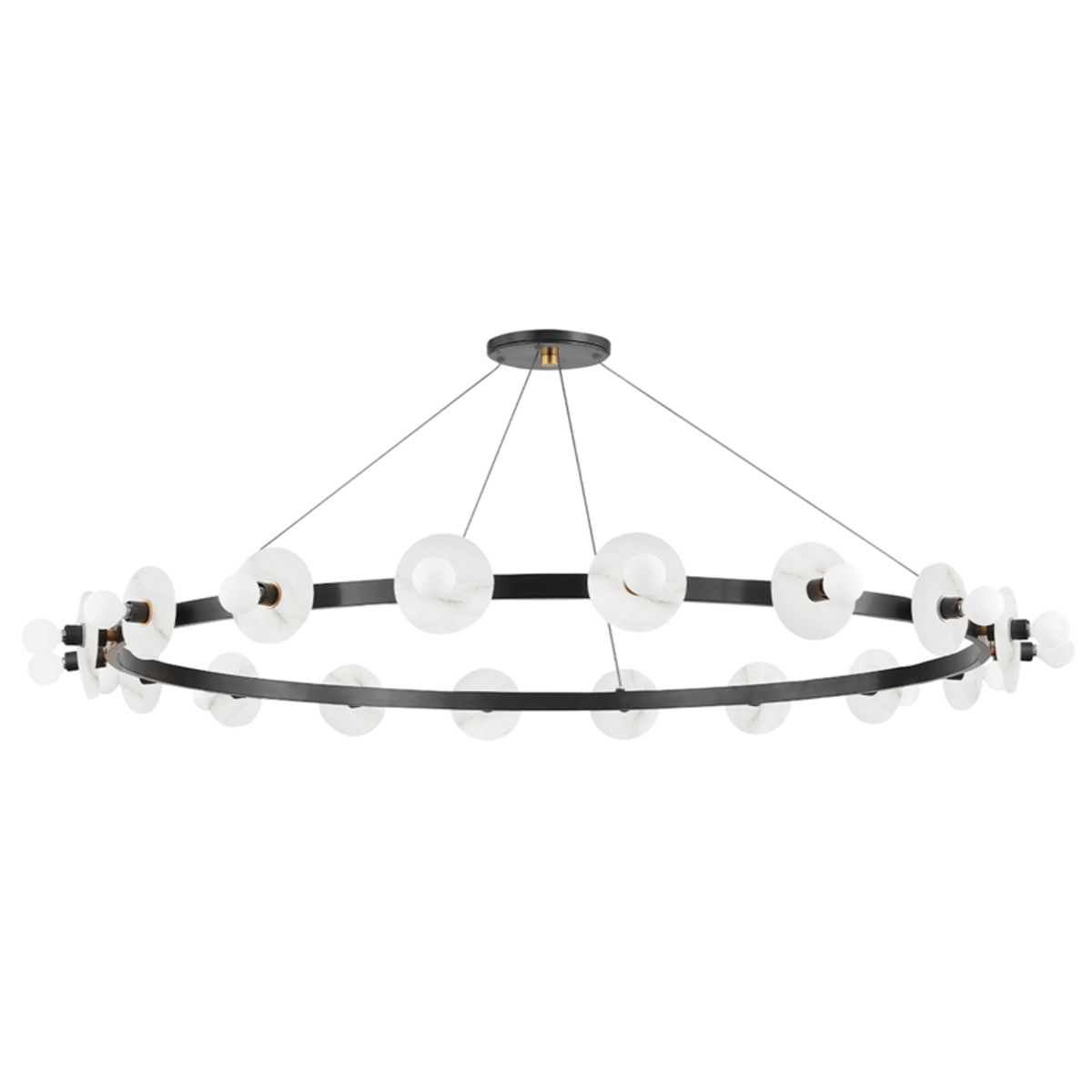 Aerial Chandelier, LED, Matte Black, 60.25"W (700ARL60B-LED930 70P9D5Q)