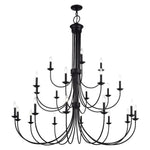 Livex Lighting - 42686-07 - Estate - 24 Light Grande Foyer Chandelier-62 Inches Tall and 60 Inches Wide