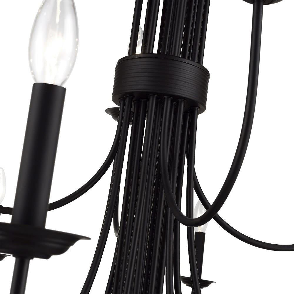 Livex Lighting - 42686-07 - Estate - 24 Light Grande Foyer Chandelier-62 Inches Tall and 60 Inches Wide