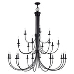 Livex Lighting - 42686-07 - Estate - 24 Light Grande Foyer Chandelier-62 Inches Tall and 60 Inches Wide