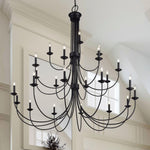 Livex Lighting - 42686-07 - Estate - 24 Light Grande Foyer Chandelier-62 Inches Tall and 60 Inches Wide