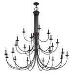 Livex Lighting - 42686-07 - Estate - 24 Light Grande Foyer Chandelier-62 Inches Tall and 60 Inches Wide