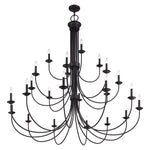 Livex Lighting - 42686-07 - Estate - 24 Light Grande Foyer Chandelier-62 Inches Tall and 60 Inches Wide