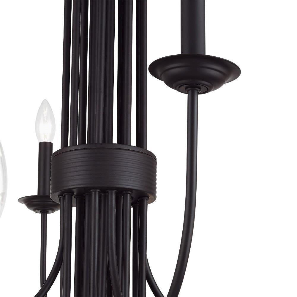 Livex Lighting - 42686-07 - Estate - 24 Light Grande Foyer Chandelier-62 Inches Tall and 60 Inches Wide