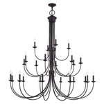 Livex Lighting - 42686-07 - Estate - 24 Light Grande Foyer Chandelier-62 Inches Tall and 60 Inches Wide