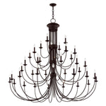 Bailey Street Home - 218-BEL-2513248 - Farmhouse Thirty Eight Light Chandelier