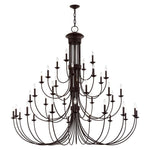 Bailey Street Home - 218-BEL-2513248 - Farmhouse Thirty Eight Light Chandelier