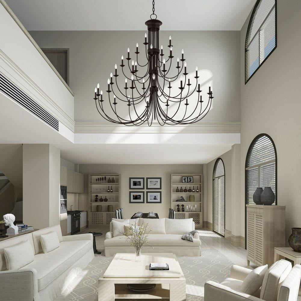 Bailey Street Home - 218-BEL-2513248 - Farmhouse Thirty Eight Light Chandelier
