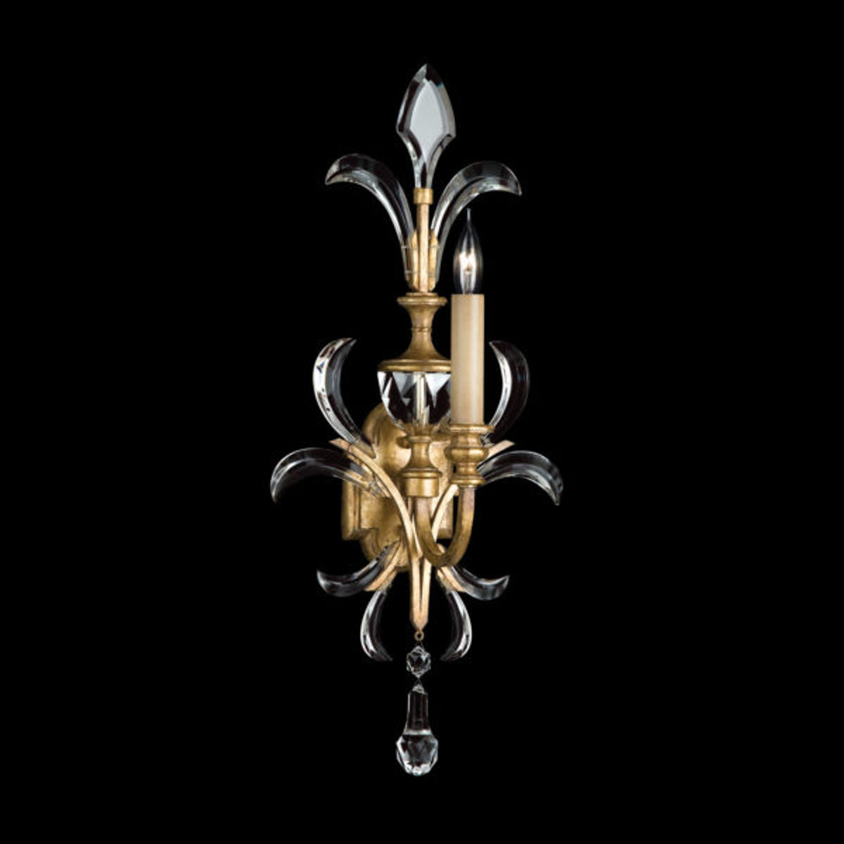 BEVELED ARCS 29" H Sconce