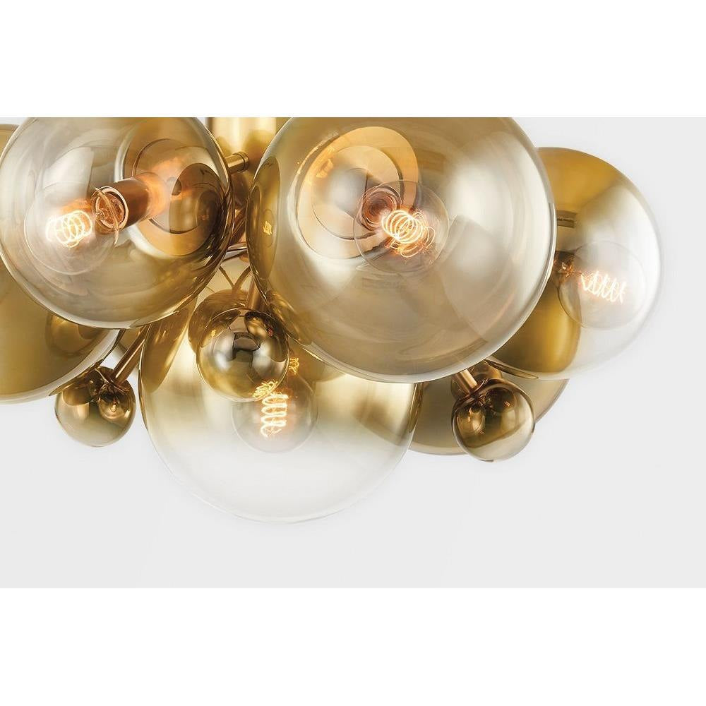 Bailey Street Home - 72-BEL-4885709 - Pear Tree Barton - 12 Light Island Pendant-33.75 Inches Tall and 27.25 Inches Wide