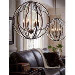 Kichler Lighting - 43097PN - Montavello - 6 light Medium Chandelier - with Transitional inspirations - 27 inches tall by 26 inches wide