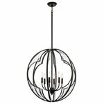 Kichler Lighting - 43097PN - Montavello - 6 light Medium Chandelier - with Transitional inspirations - 27 inches tall by 26 inches wide