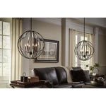 Kichler Lighting - 43097PN - Montavello - 6 light Medium Chandelier - with Transitional inspirations - 27 inches tall by 26 inches wide