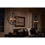 Kichler Lighting - 43097PN - Montavello - 6 light Medium Chandelier - with Transitional inspirations - 27 inches tall by 26 inches wide
