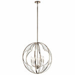 Kichler Lighting - 43097PN - Montavello - 6 light Medium Chandelier - with Transitional inspirations - 27 inches tall by 26 inches wide