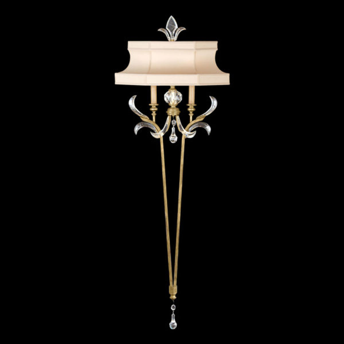 BEVELED ARCS 66" H Sconce