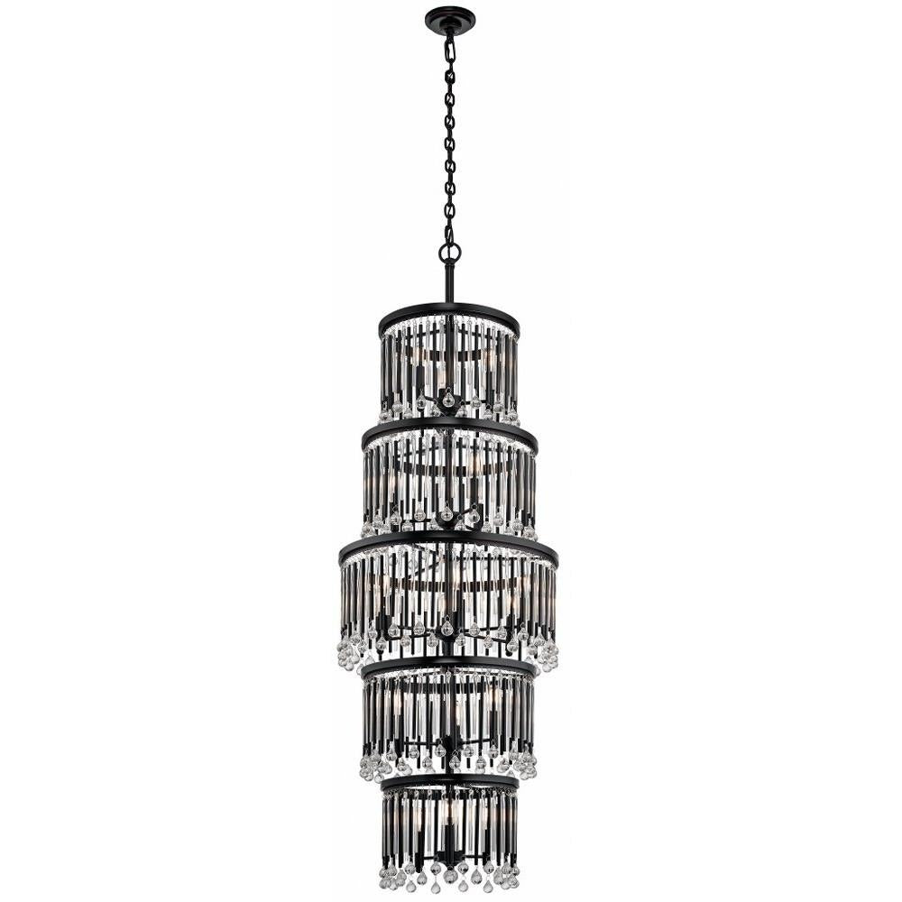 Kichler Lighting - 43758ESP - Piper - 18 Light 3-Tier Chandelier - 22 inches wide