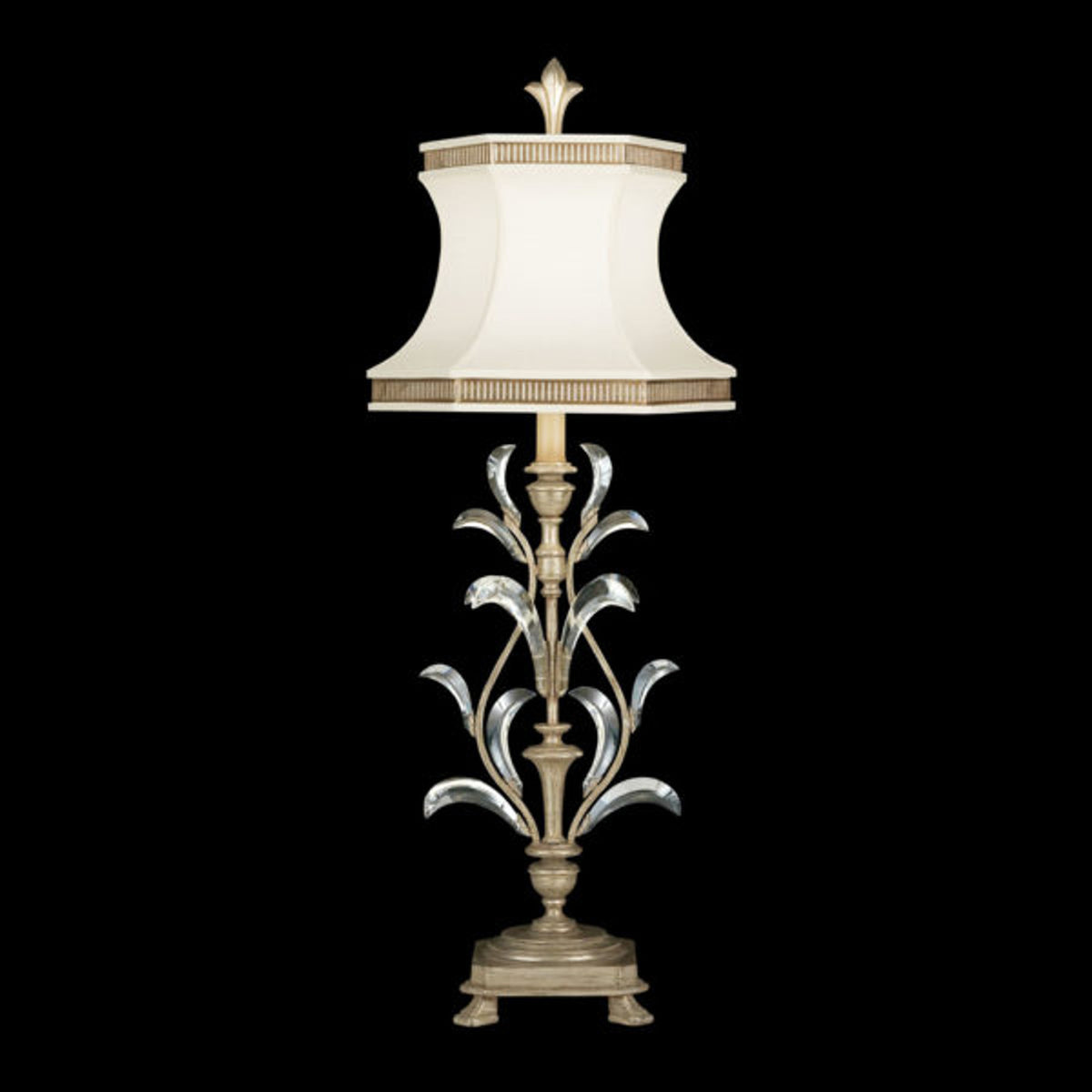 BEVELED ARCS 41" H Table Lamp