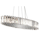 Skye Chrome Oval 12-Light Island Pendant