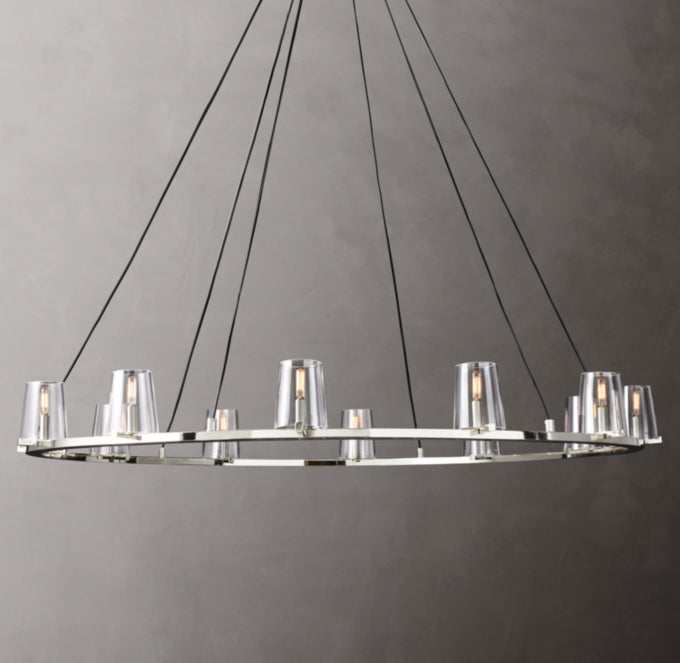 Pauillac Round Chandelier 60"