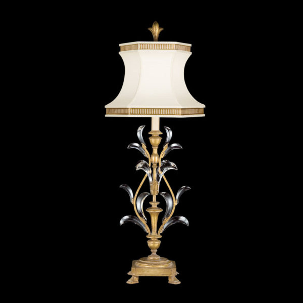 BEVELED ARCS 41" H Table Lamp