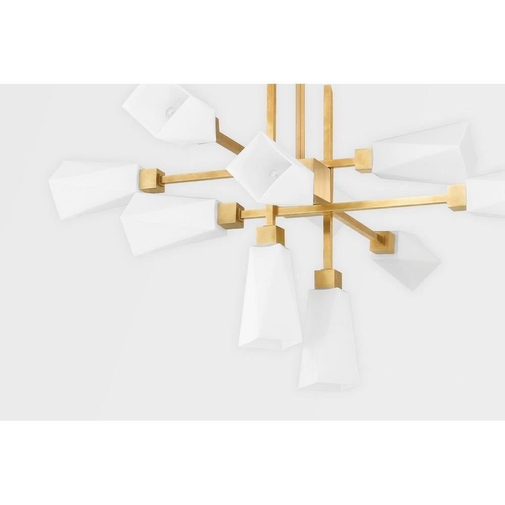 Bailey Street Home - 72-BEL-4885739 - Mayflower Meadows - 10 Light Chandelier-31.5 Inches Tall and 45.75 Inches Wide