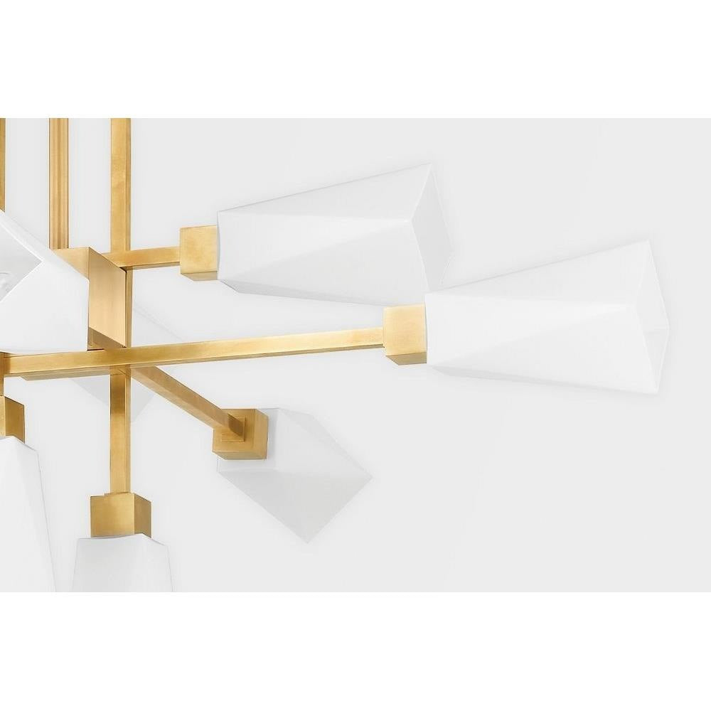 Bailey Street Home - 72-BEL-4885739 - Mayflower Meadows - 10 Light Chandelier-31.5 Inches Tall and 45.75 Inches Wide