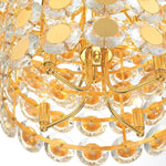 Bailey Street Home - 79-BEL-5037522 - Belmont Bank - 24 Light Chandelier In Glam Style-45 Inches Tall and 31.5 Inches Wide