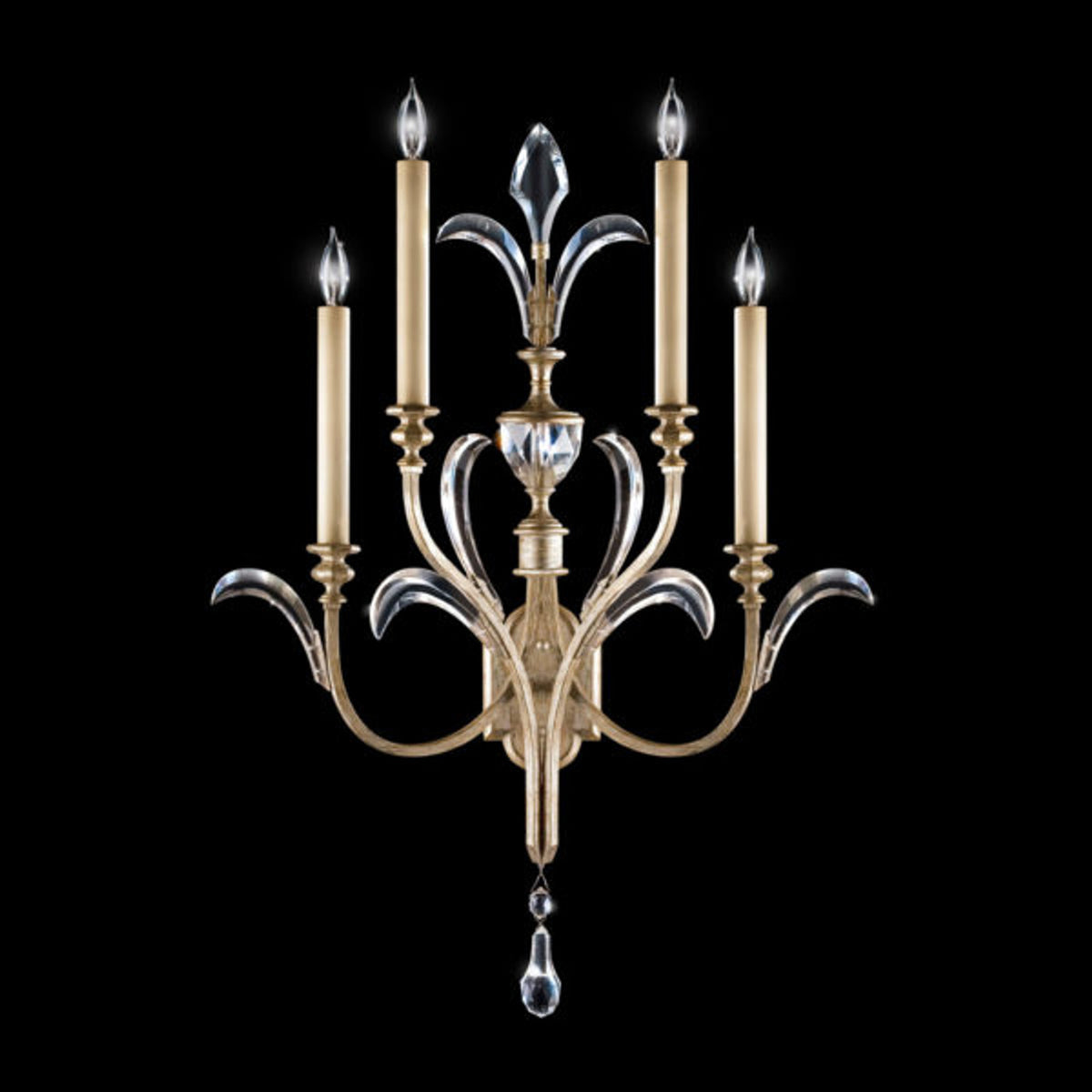 BEVELED ARCS 36" H Sconce