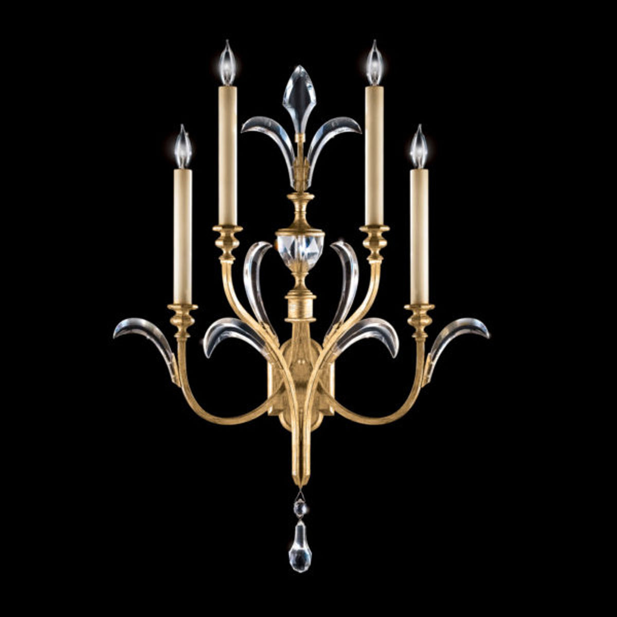 BEVELED ARCS 36" H Sconce