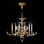 BEVELED ARCS 37" W Round Chandelier