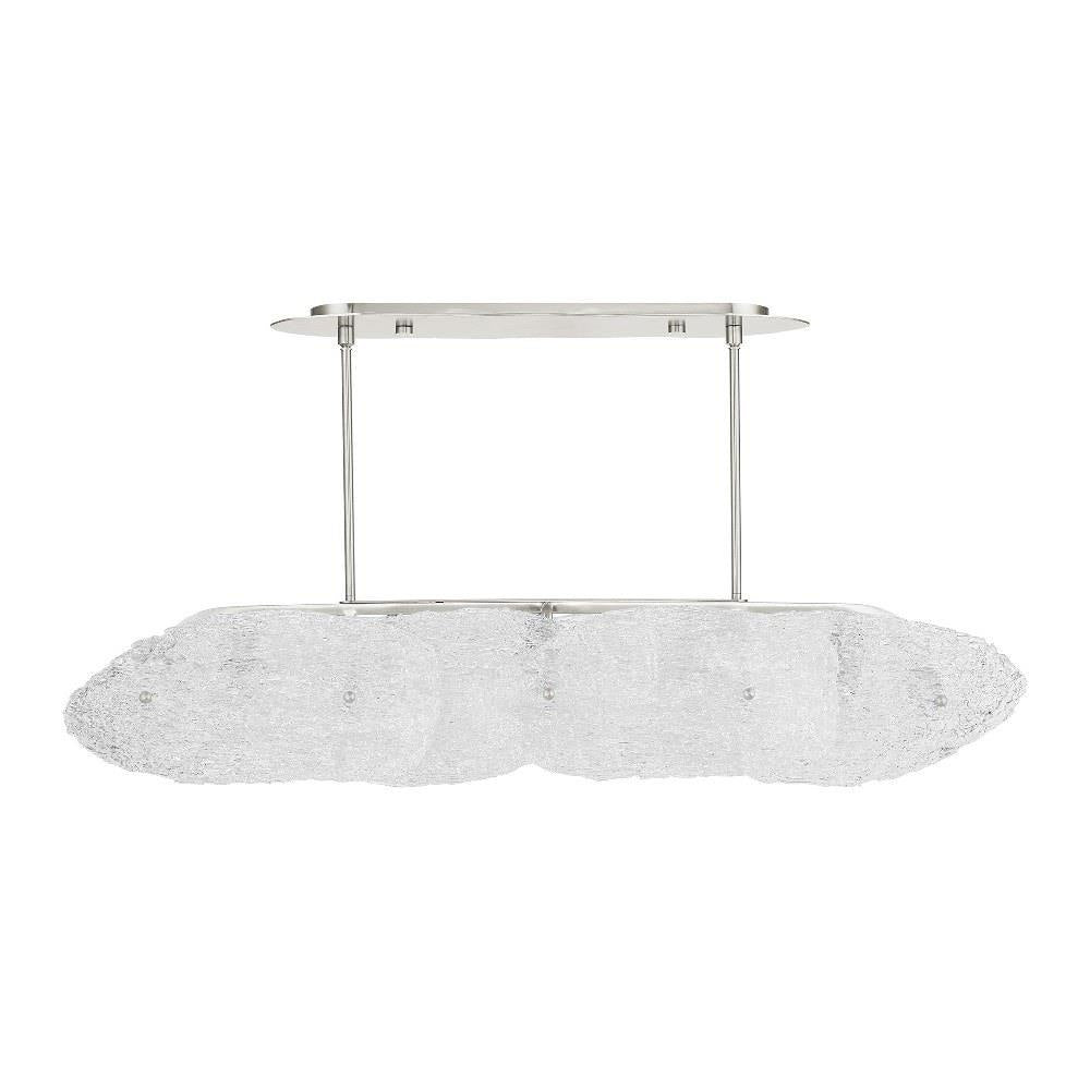 Livex Lighting - 45438-91 - Belvidere - 5 Light Linear Chandelier in Contemporary Style - 10.5 Inches wide by 17 Inches high