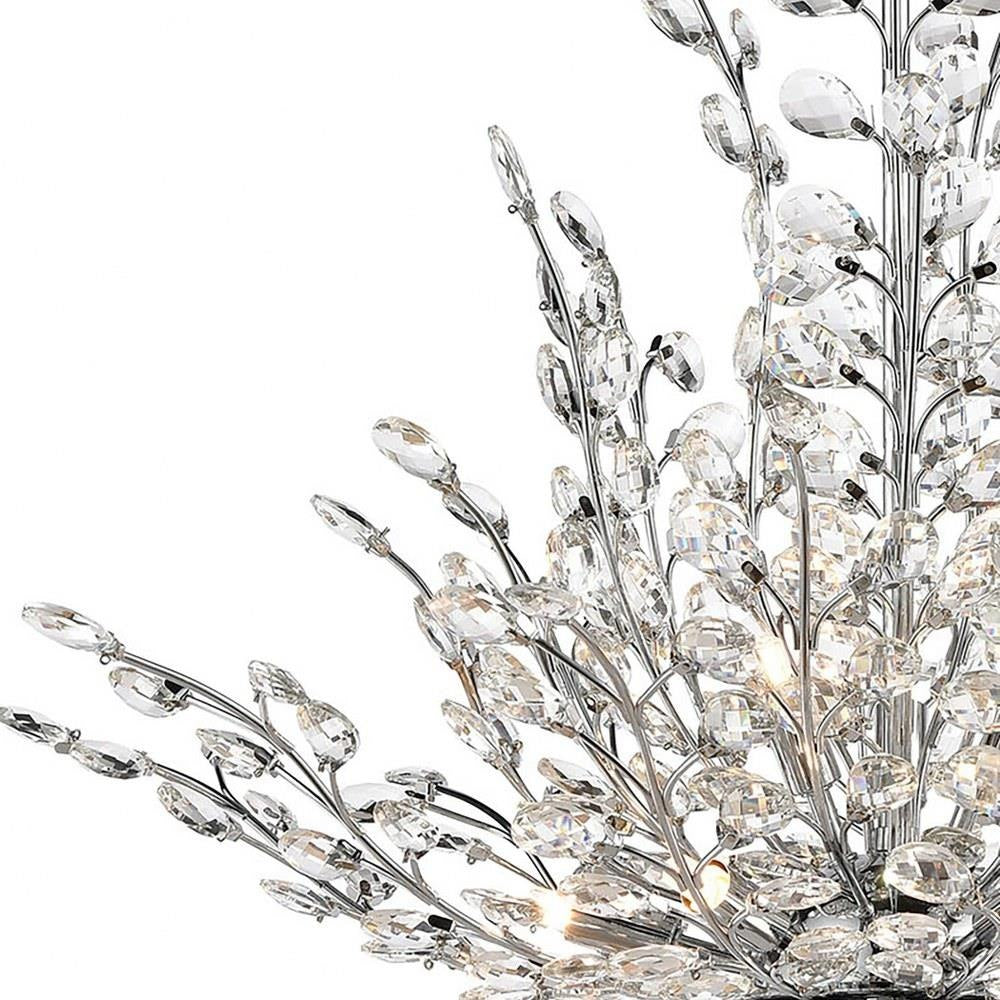 Bailey Street Home - 2499-BEL-3353540 - Collen Crescent - 9 Light Chandelier in Traditional Style - 25 Inches tall and 30 inches wide