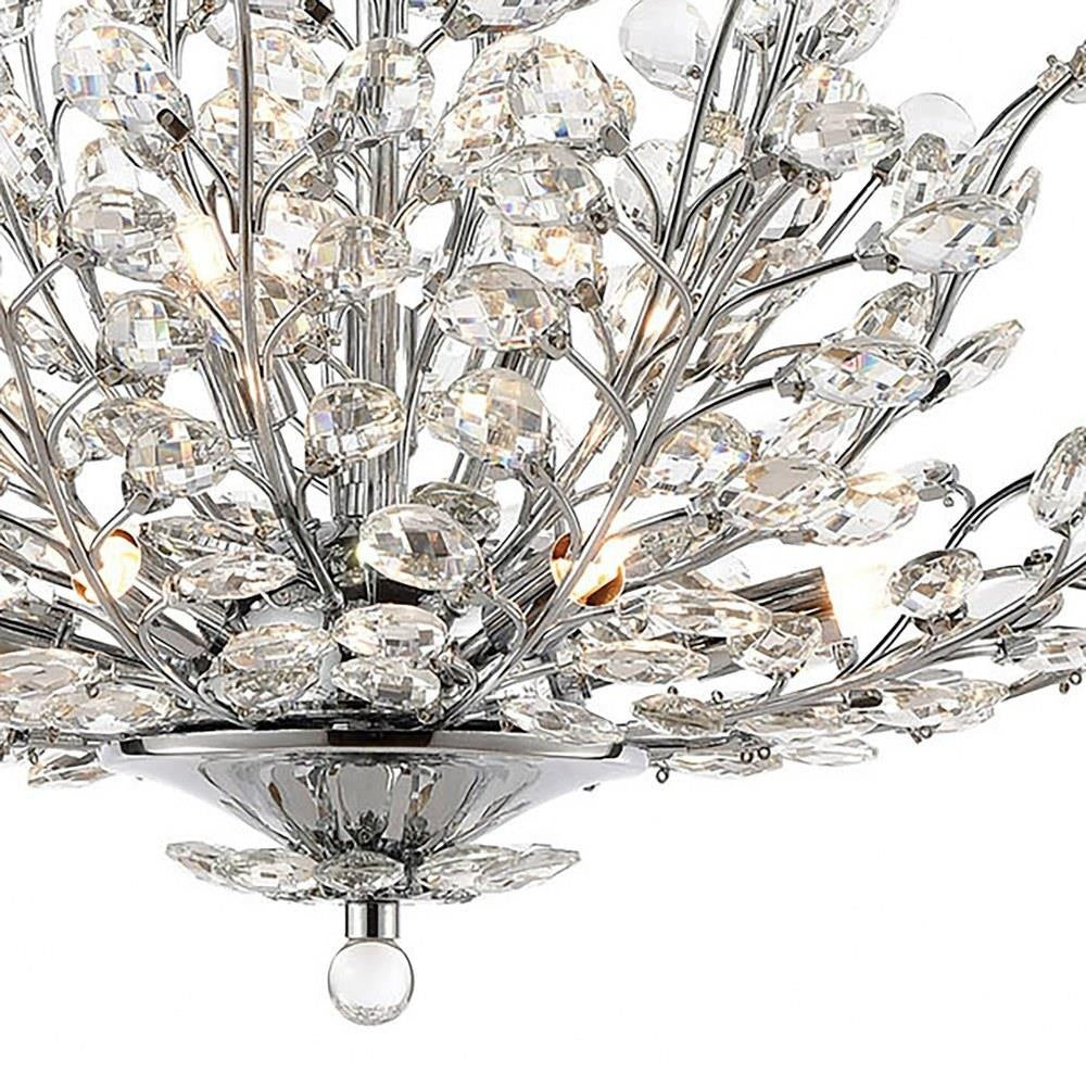 Bailey Street Home - 2499-BEL-3353540 - Collen Crescent - 9 Light Chandelier in Traditional Style - 25 Inches tall and 30 inches wide