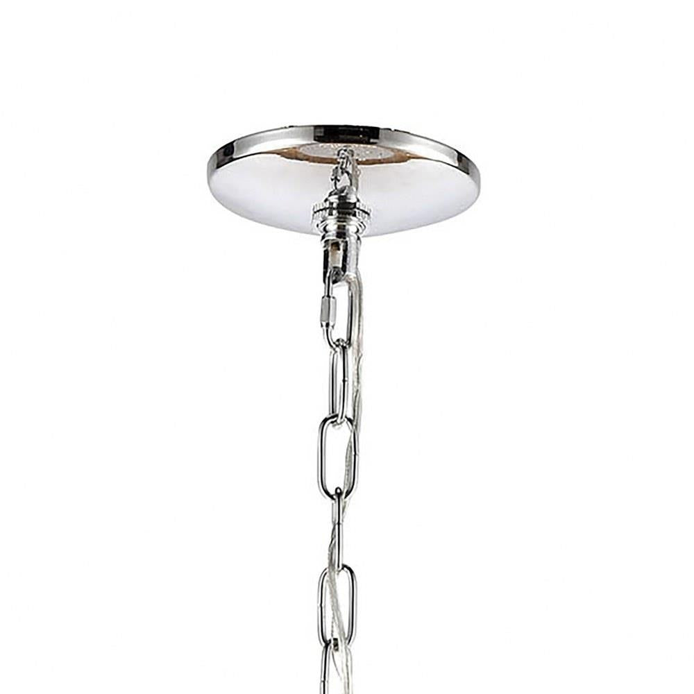 Elk Home - 45464/12 - Crystique - 12 Light Chandelier in Traditional Style with Luxe/Glam and Nature/Organic inspirations - 28 Inches tall and 38 inches wide
