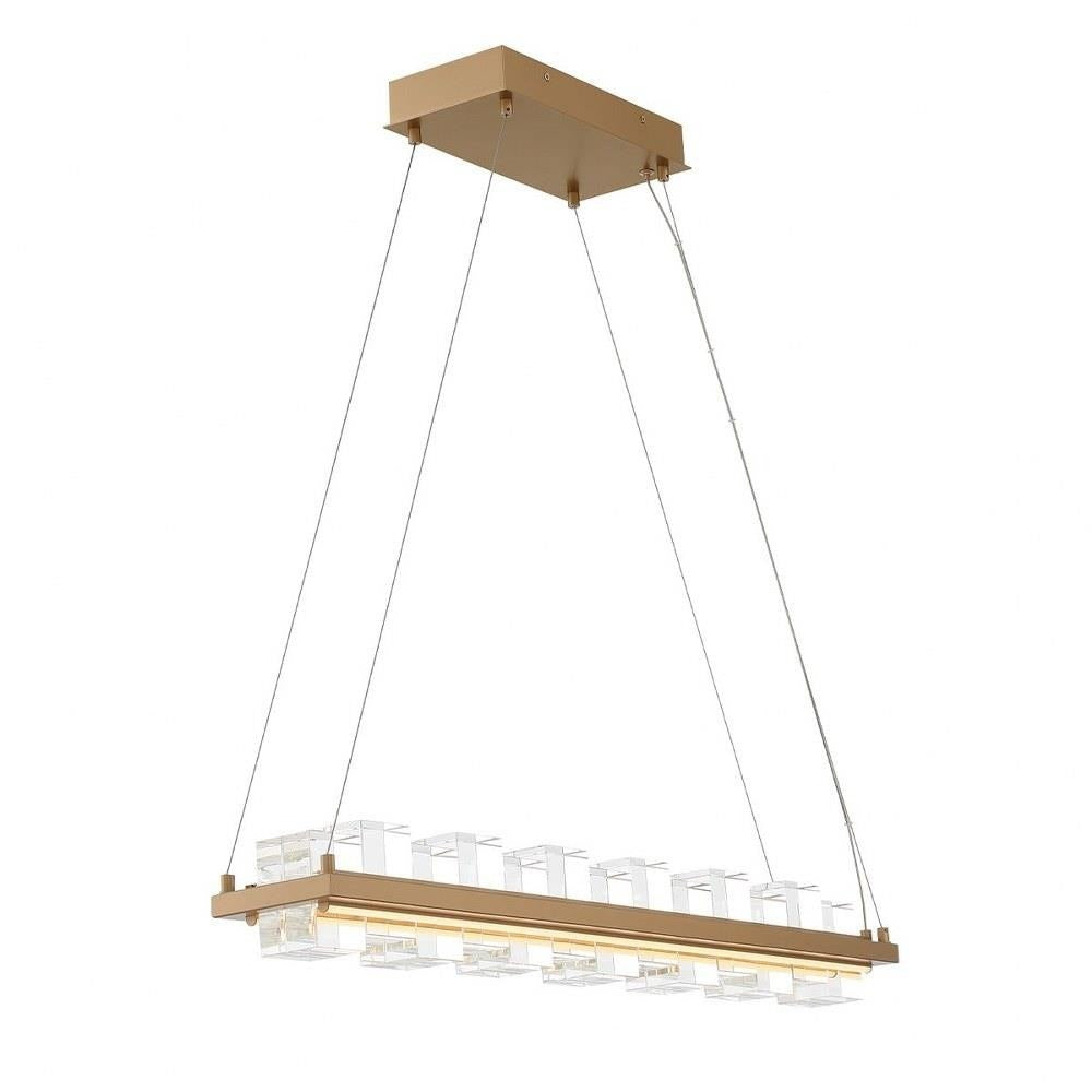 Bailey Street Home - 79-BEL-5037506 - Bancroft Dene - 120W 2 LED Island Chandelier In IndustrialStyle-4.5 Inches Tall and 5.25 Inches Wide