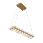 Bailey Street Home - 79-BEL-5037506 - Bancroft Dene - 120W 2 LED Island Chandelier In IndustrialStyle-4.5 Inches Tall and 5.25 Inches Wide