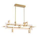 Bailey Street Home - 79-BEL-1299215 - Lavender Glade - 86W 1 LED Chandelier In Contemporary Style-16.25 Inches Tall and 9.25 Inches Wide