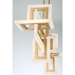 Bailey Street Home - 79-BEL-1299215 - Lavender Glade - 86W 1 LED Chandelier In Contemporary Style-16.25 Inches Tall and 9.25 Inches Wide
