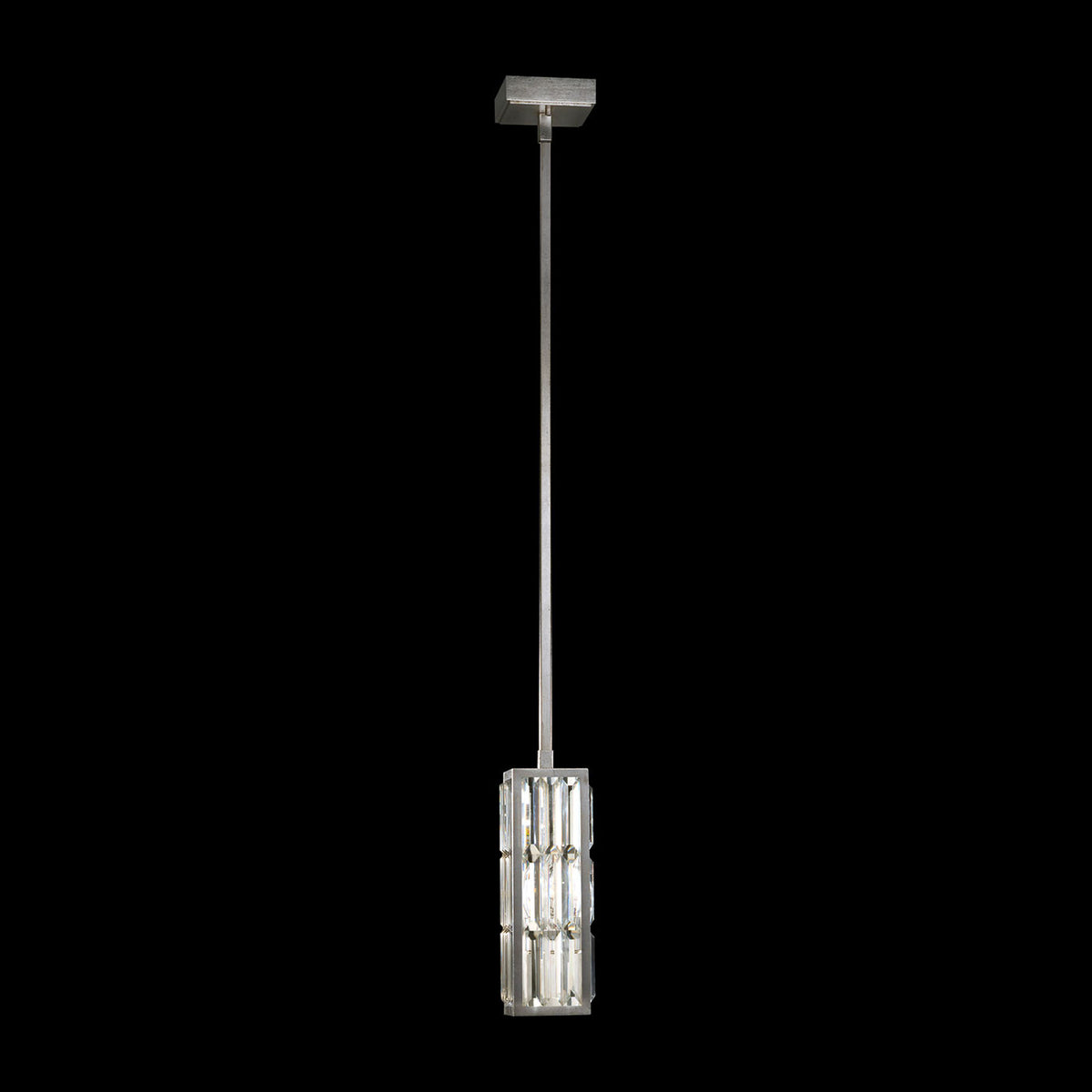CRYSTAL ENCHANTMENT 5" W Square Drop Light