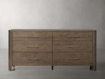 Calista Six-Drawer Dresser