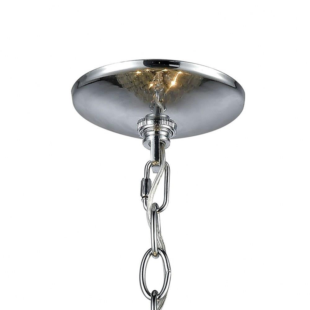 Elk Home - 46313/7 - Carrington - 7 Light Chandelier in Modern/Contemporary Style with Art Deco and Luxe/Glam inspirations - 19 Inches tall and 26 inches wide