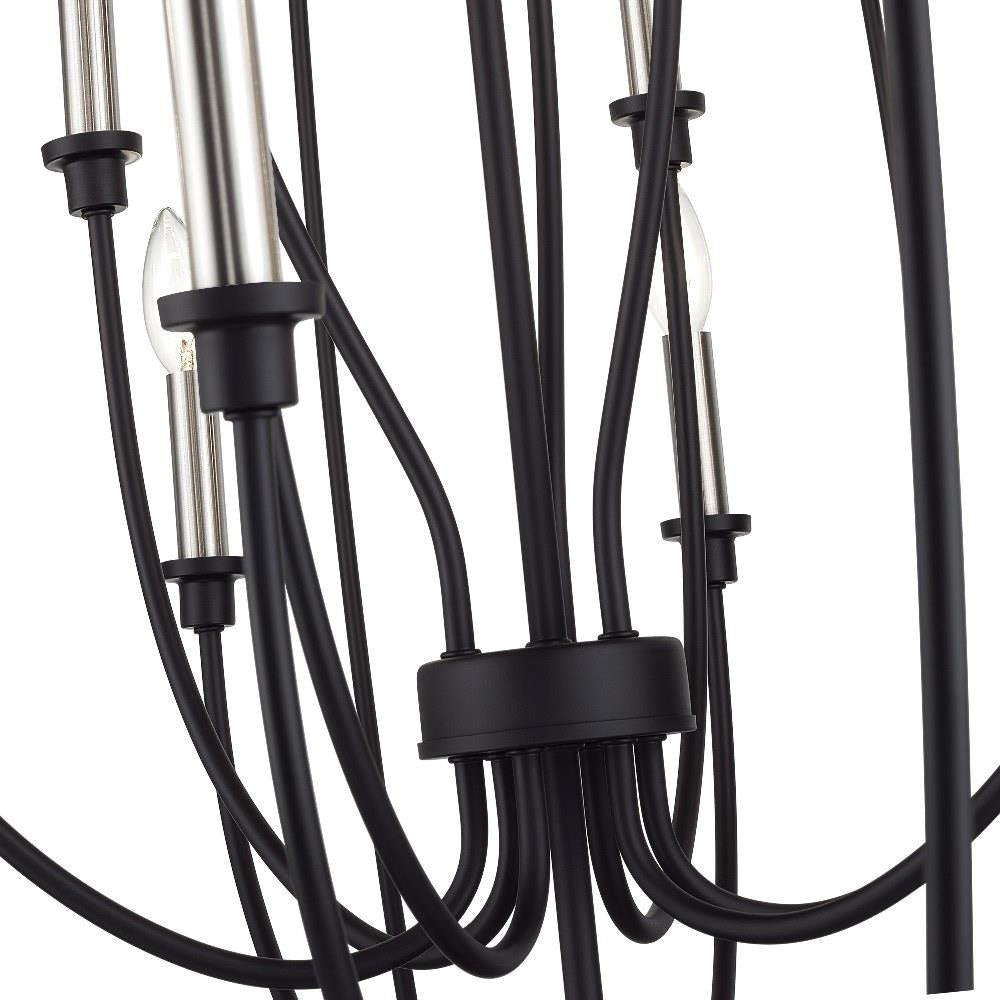 Livex Lighting - 46991-04 - Milania - 19 Light Grande Foyer Chandelier-54 Inches Tall and 48 Inches Wide