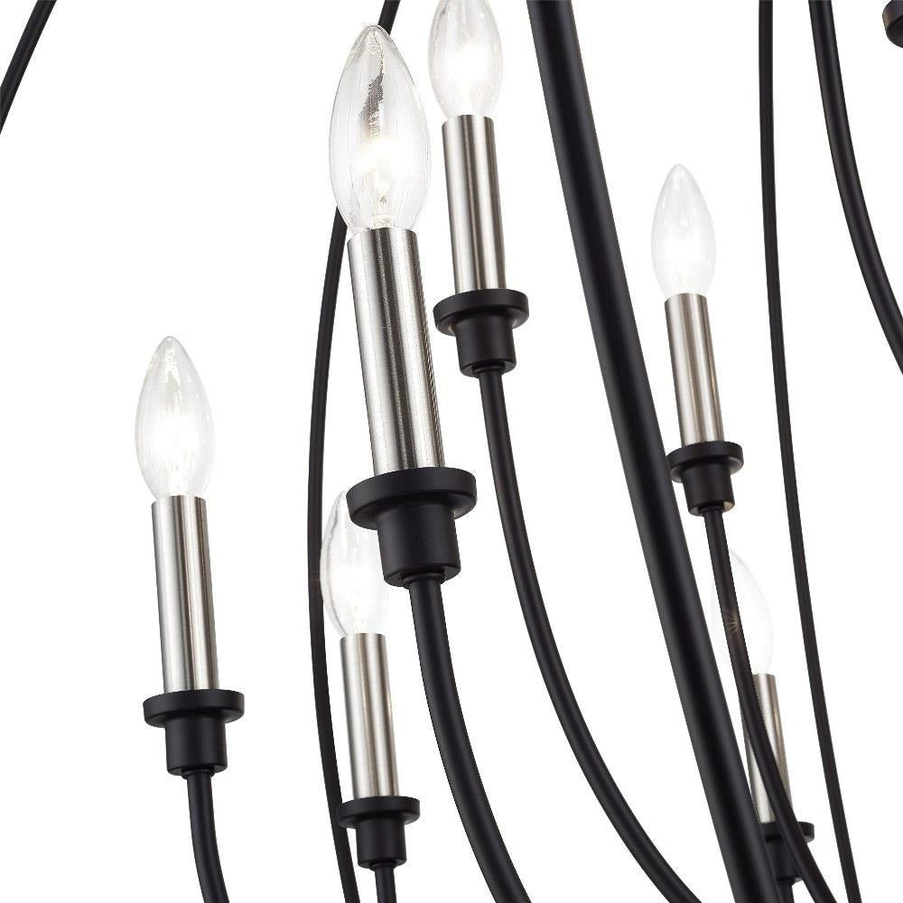 Livex Lighting - 46991-04 - Milania - 19 Light Grande Foyer Chandelier-54 Inches Tall and 48 Inches Wide