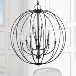 Livex Lighting - 46991-04 - Milania - 19 Light Grande Foyer Chandelier-54 Inches Tall and 48 Inches Wide