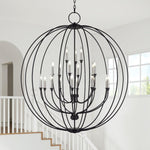 Livex Lighting - 46991-04 - Milania - 19 Light Grande Foyer Chandelier-54 Inches Tall and 48 Inches Wide