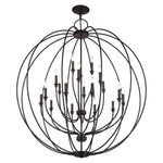 Livex Lighting - 46991-04 - Milania - 19 Light Grande Foyer Chandelier-54 Inches Tall and 48 Inches Wide